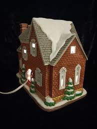 Rare Vintage Lefton's Colonial Village Berkely House 1997 Christmas Lamp Box | eBay