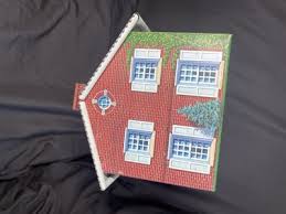 vintage Marx Southern Mansion House Civil War Playset tin litho | eBay