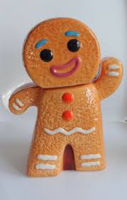Vintage Gingerbread Man Large Sugar & Spice Cookie Jar 9"h | eBay