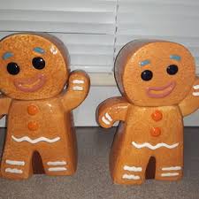 Medium Sized Gingerbread Man Cookie Jar - Etsy