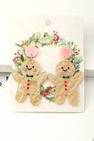Gingerbread Man Earrings | Southern Birch Boutique