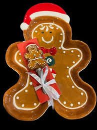 Home Goods Christmas Gingerbread Serving Platter with ...