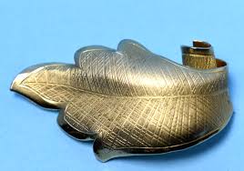 Vintage Giovani Signed Dimensional Leaf Pin Brooch 2.3" | eBay