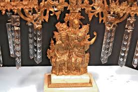 1848 "LAST of the MOHICANS" Bold Elegant 3 Arm Candelabra by ...