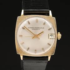 Vintage Girard-Perregaux "Gyromatic" 14K Automatic Wristwatch in United States