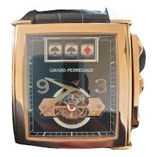 Yellow gold watch Girard Perregaux Gold in Yellow gold ...