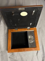 Vintage Sankyo Music Box Picture Frame Jewelry Box plays ...