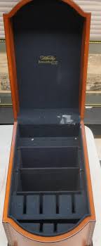 Lot - Reed & Barton Inlaid Mahogany Knife Box, H: 12 in ...