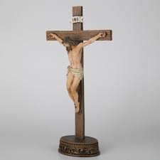 Realistic Jesus Crucifix Wall Cross 12 Inch Resin Statue ...