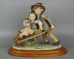 Giuseppe Armani Figurine Children with Wheelbarrow MINT WorldWide | #1813767226