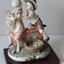 Naples Capodimonte Girl - Etsy