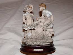 RARE GIUSEPPE ARMANI Vintage Figurine 2 Children in Love £24.99 - PicClick UK