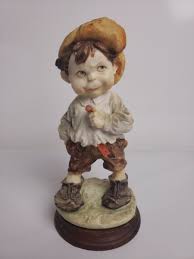 Giuseppe Armani Figurine Naughty Boy Smoking With Cigar ...