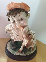 Vintage Giuseppe Armani Figurine - Gullivers World 'Boy ...