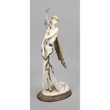 Sold at Auction: Porcelain Part II, LUNAR LADY WITH PEACOCK ...