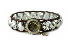 Silver Gatsby Bracelet - Large Bead - by On U Jewelry