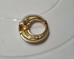 Vintage Gold Tone Faux Pearl Napier Brooch Pin | eBay