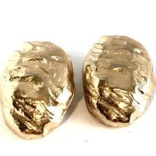 Vintage Marked Givenchy Paris New York Dome Gold Tone Clip Earrings - Etsy