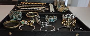 Vintage 80's,90's Bracelets Goldtone, Silvertone, Beaded 20 ...