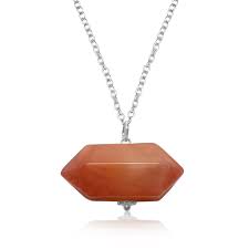 Agate Crystal Necklace for Protection