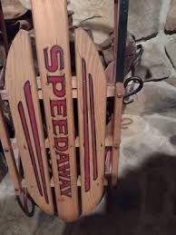 VINTAGE Speedway 40"Sled Made by Paricon in Paris Maine ...