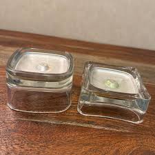 Square Glass Magnetic Candle Holders for Glade Scented Oil ...