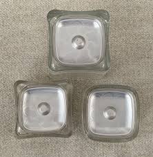 GLADE Scented Oil Candles Trio Glass Holders + 8 French ...