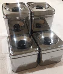 Vintage Kitchen Canister Set by Maid of Honor Stainless ...