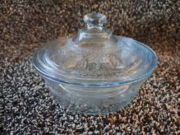 Fire King Philbe B3405 - Vintage 1940s 'Blue Glass' Covered ...