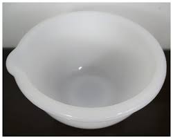 Sunbeam Mixmaster 7B-1 Glasbake Small Milk Glass Mixing Bowl ...