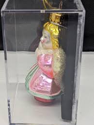 Unique Treasures Hand Blown Glass Pink Angel Ornament - Etsy