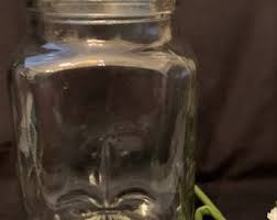 Vintage Collection of Glass Container Storage Jars-anchor Hocking-apothecary Mid Century Collectible-large and Medium With Lid -made in USA - Etsy