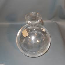 Vintage Rare SASAKI Crystal Frosted SPHERE Fluted Ball DECANTER Modern Art Glass ~free Shipping - Etsy