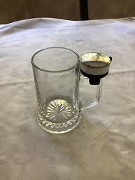 Fi.Ve Italian Glass Beer Mug Pint With Bicycle Bell - Beer Ringer Story | eBay