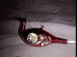 Vintage MCM Christmas Tree Ornaments Bird Icicle | eBay