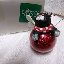 Russ Cat Ornament - Etsy