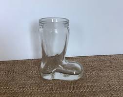 Boot Shot Glass, Clear Glass Boot, the Beer Den Shot Glass ...