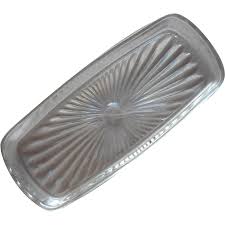 Similar Items to Glass Butter Dish Insert Only Replacement ...
