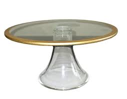Silver cake stand 13″ – Sobremesa Event Rentals