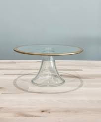 Small Glass Cake Stand – The Enclave