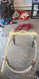 Glass top coffee table