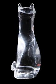 Lot - STEUBEN CRYSTAL CAT