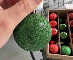 50ct Shatter-Resistant Round Christmas Tree Ornament Set Candy White/Champagne - Wondershop™: Durable, Indoor Use: Durable, Indoor Use : Target