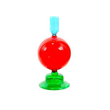 Color block Orb Taper Candle Holders, available in 3 vibrant ...
