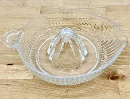 Vintage Orange Reamer/juicer Clear Depression Glass C.1930s Anchor Hocking Made in USA - Farmhouse Kitchen / Cottage Core - Etsy