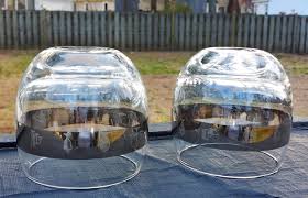 Vintage Libbey Platinum Band Roly Poly Glasses - Etsy