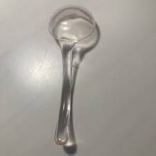 Vintage Pink 5 " glass condiment spoon jam-mustard etc | eBay