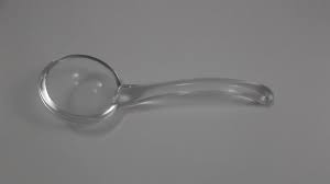 Vintage Glass Spoon, Mayonnaise Spoon, Glass Serving Spoon ...