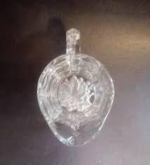 Constellation by Indiana Glass Clear Grape Leaf Frosted ...