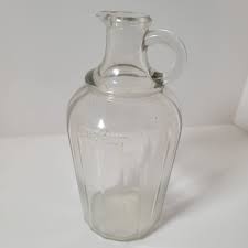 Vtg One Pint Hazel-Atlas No 3-K-415-S Clear Glass Pour Spout ...